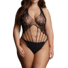strappy lace teddy