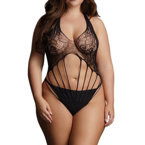 strappy lace teddy