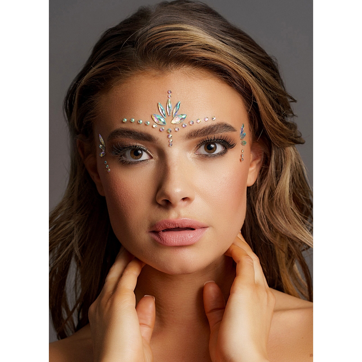 strass autocollant dazzling eye contact scaled