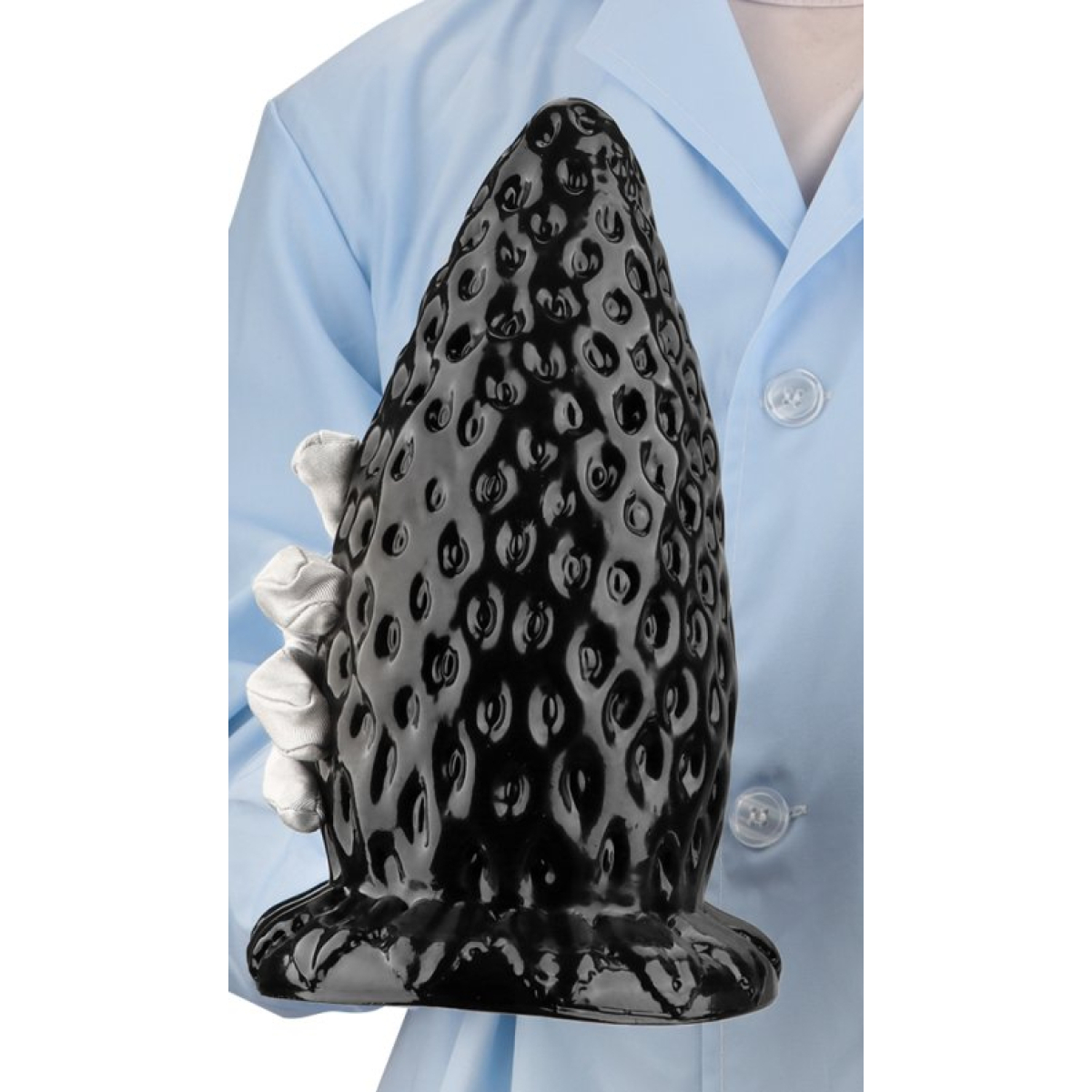 strawberry huge butt plug pvc l 1
