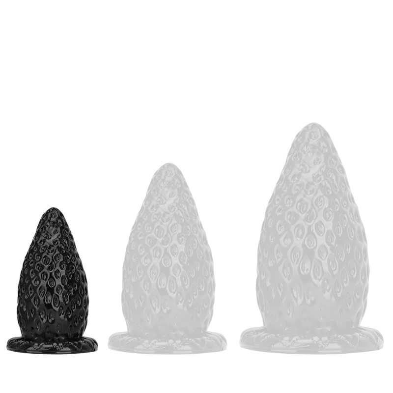 strawberry-huge-butt-plug-pvc-s strawberry huge butt plug pvc s