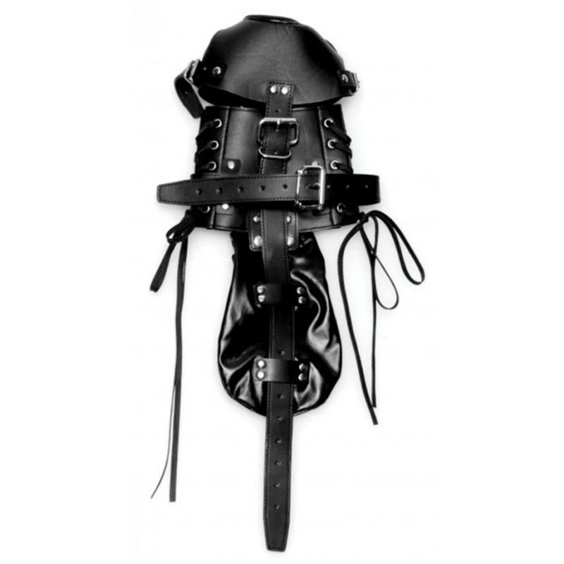 strict pet crawler bondage set black