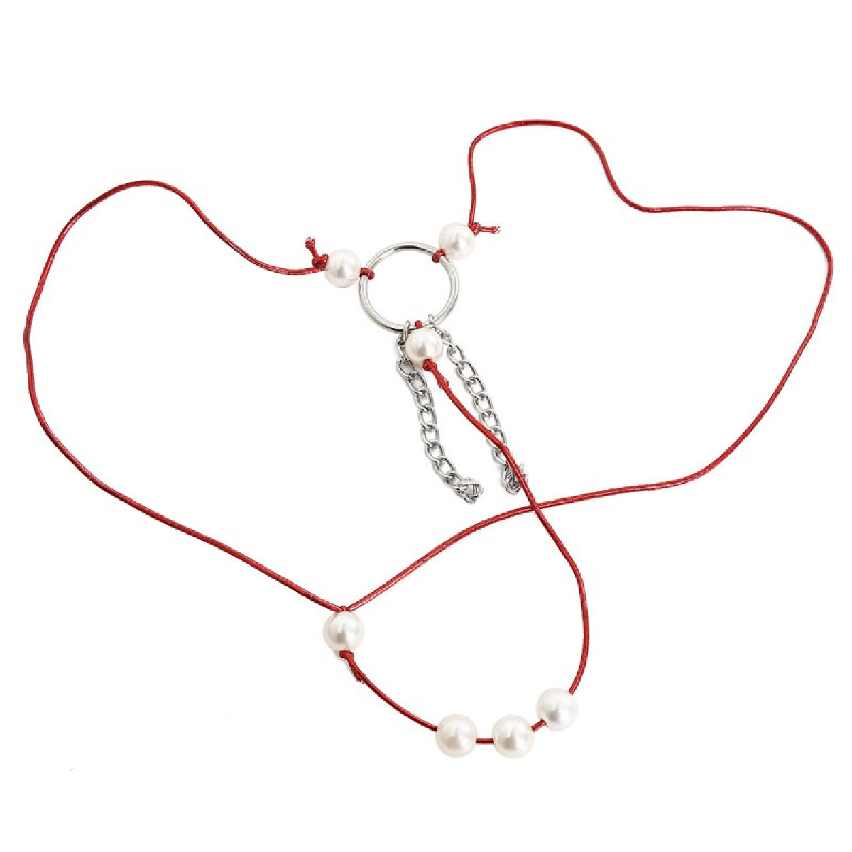 string avec perles garcia rouge 1