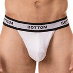 string cache sexe bottom blanc