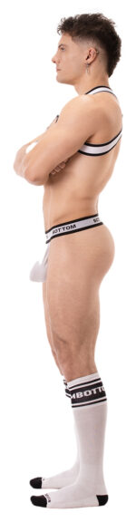 string cache sexe bottom blanc 4