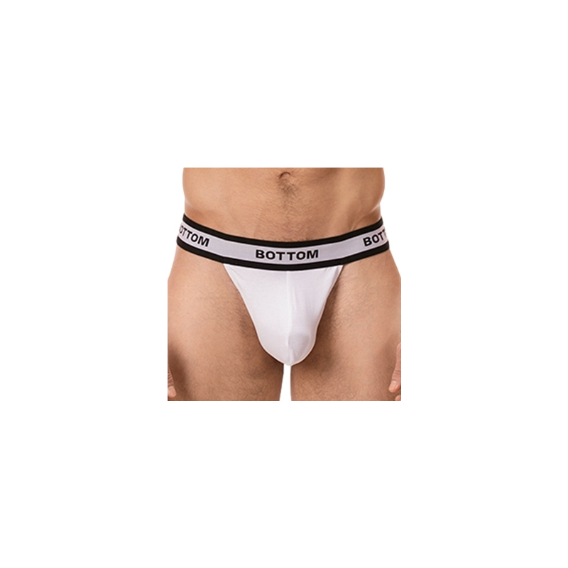 string cache sexe bottom blanc