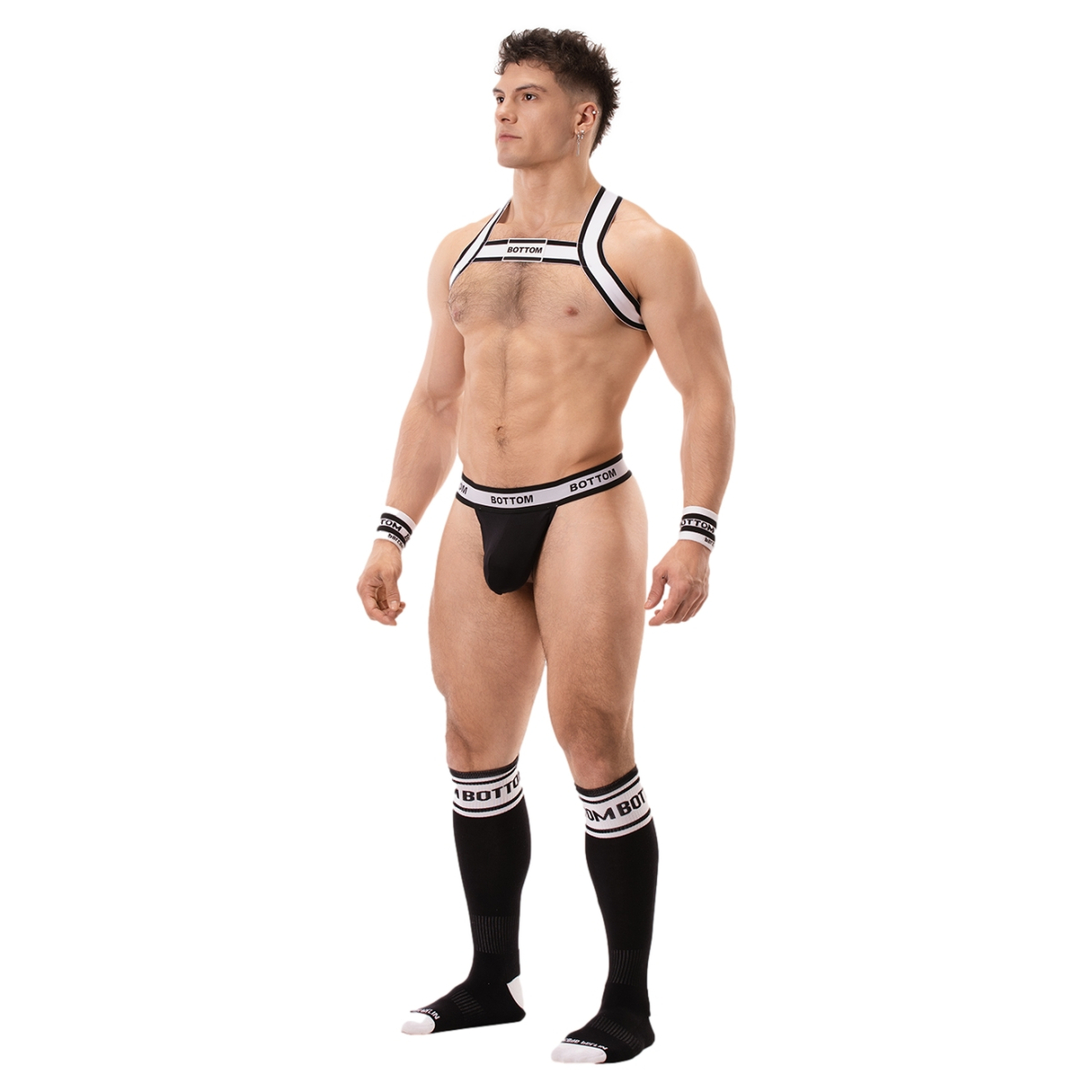 string cache sexe bottom noir 6