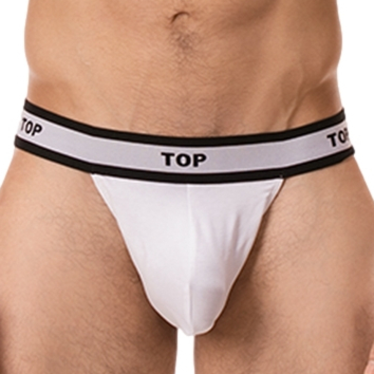 string cache sexe top blanc