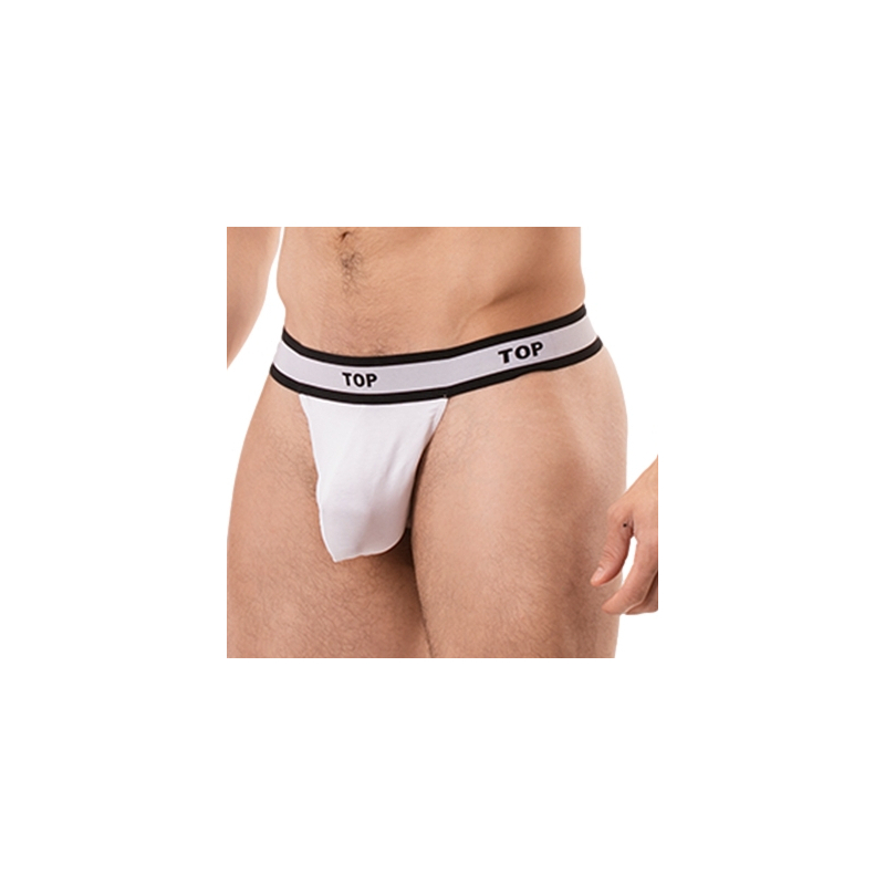 string cache sexe top blanc 3