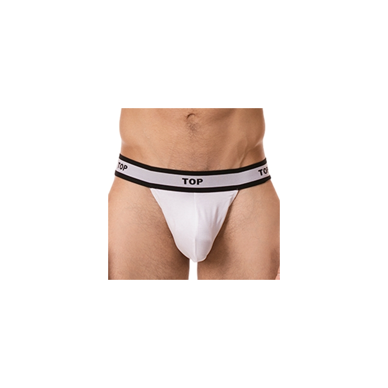 string cache sexe top blanc