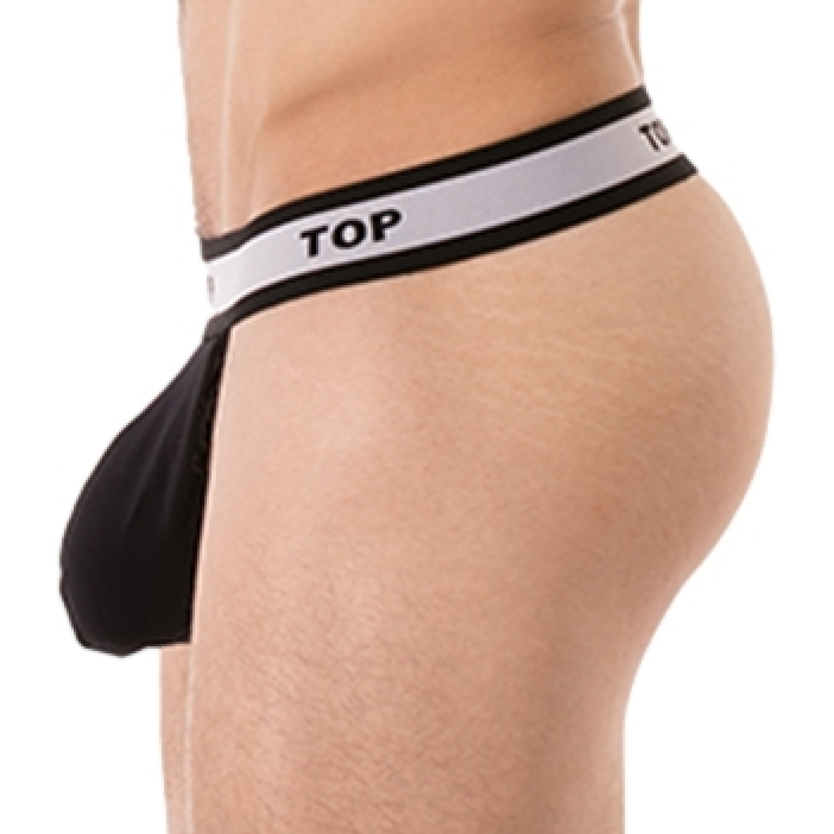 string cache sexe top noir 2