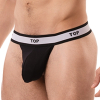 string cache sexe top noir 3
