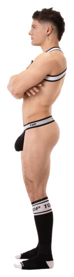 string cache sexe top noir 6