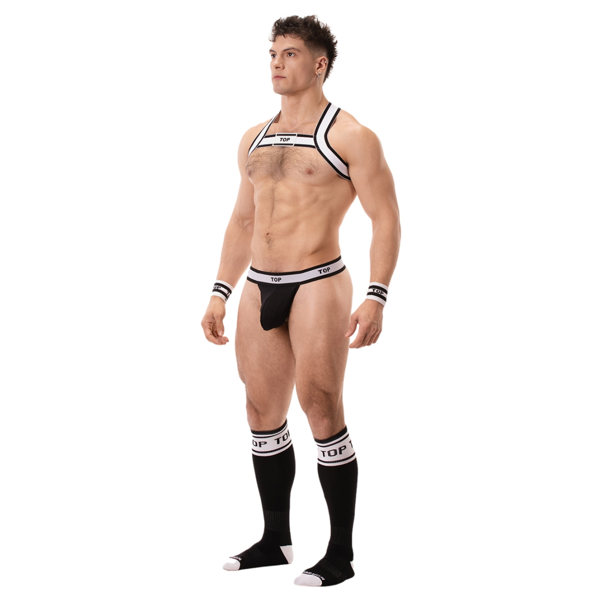 string cache sexe top noir 7