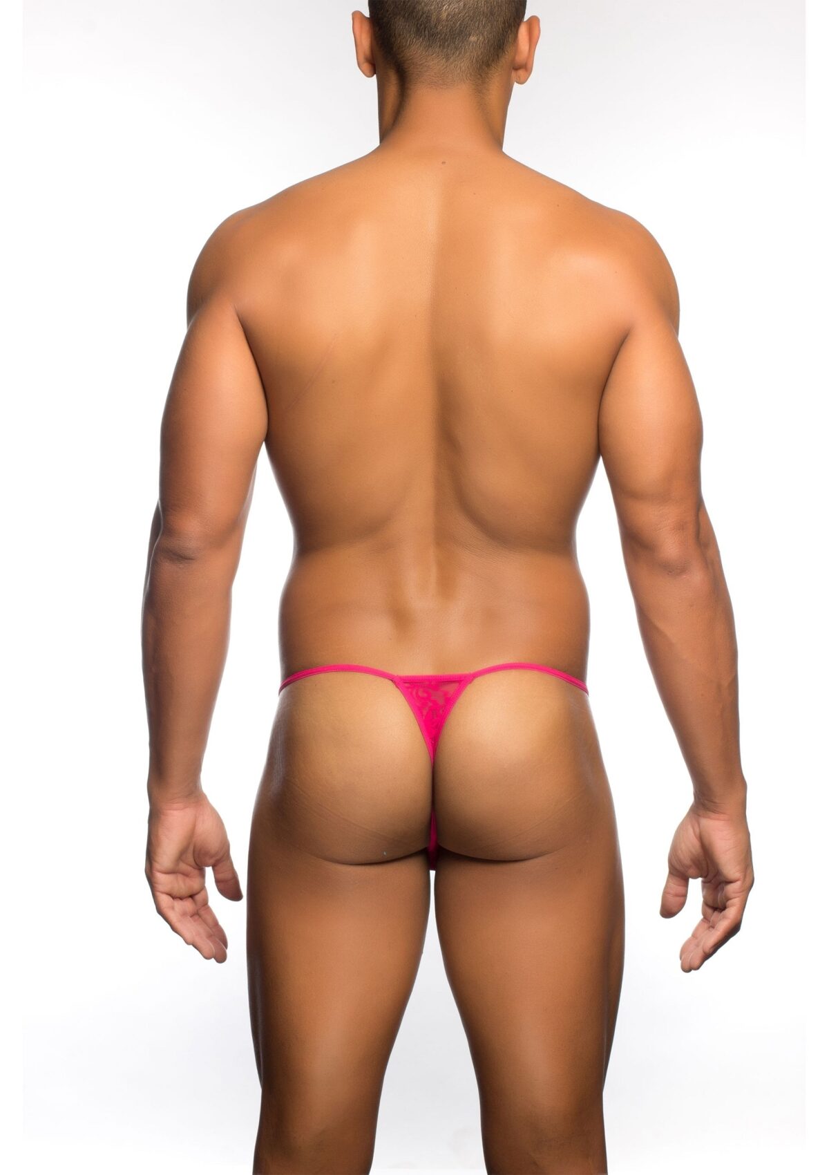 string dentelle larmio rose 3