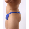 string dentelle mankini bleu 5