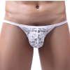string dentelle osta blanc