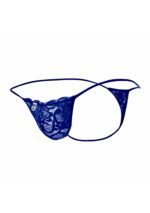 string en dentelle lace mob bleu 5