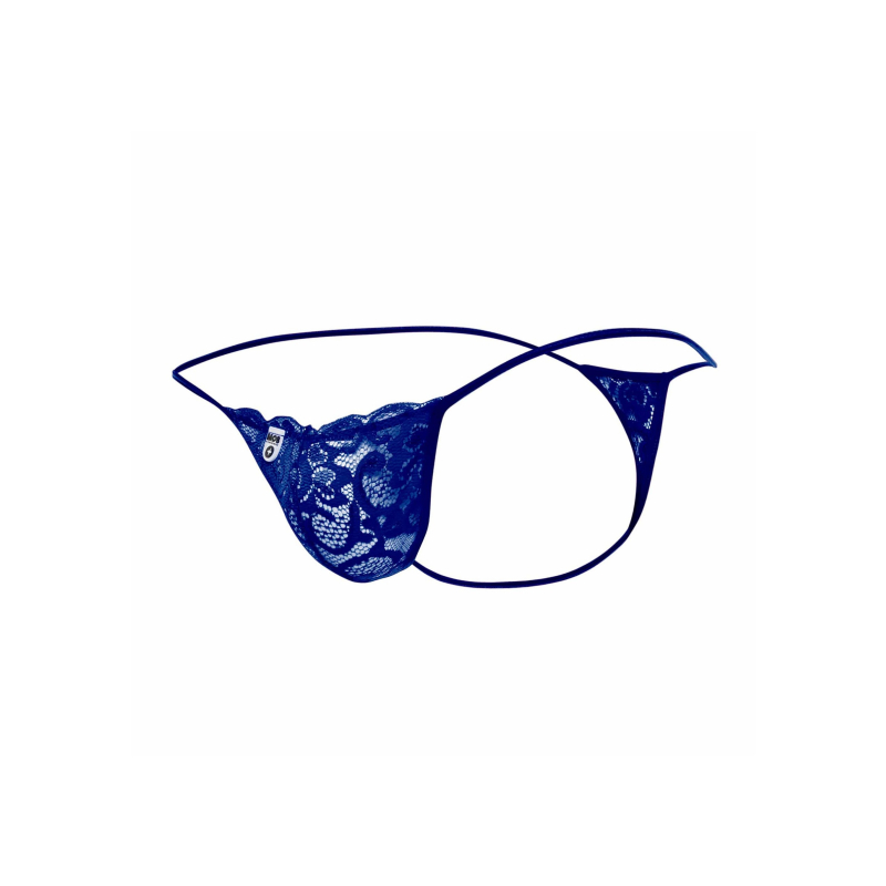 string en dentelle lace mob bleu 5