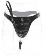 string en simili avec laisse 2