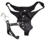 string en simili avec laisse 4