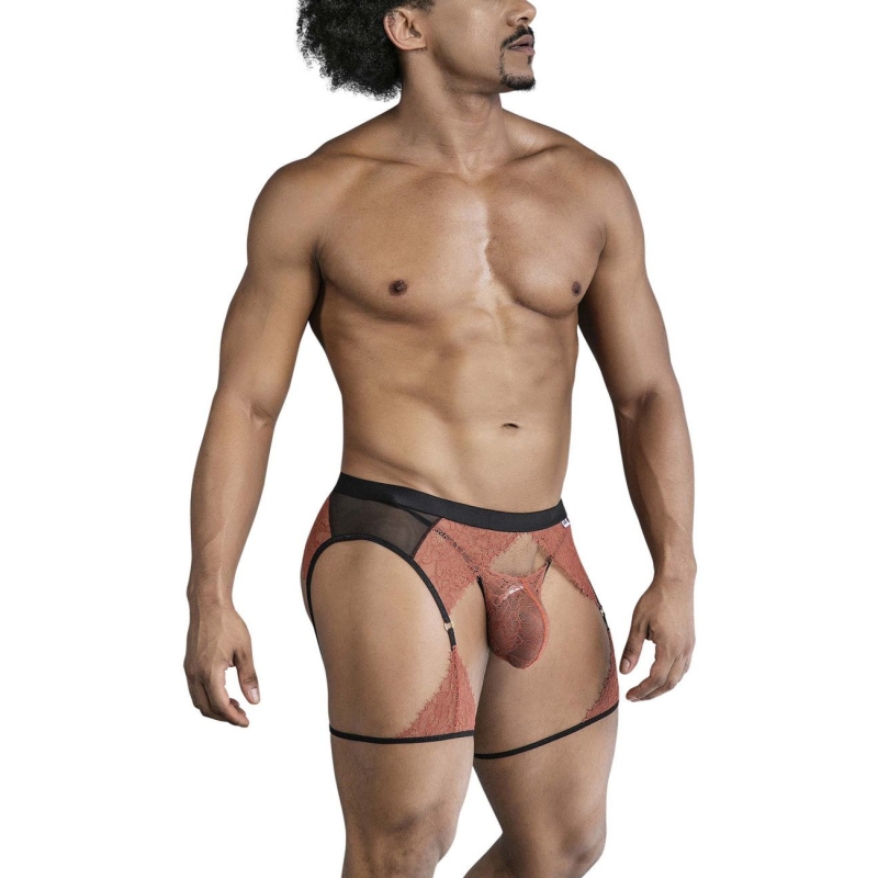 string et porte jarretelles moreyo terracotta 2