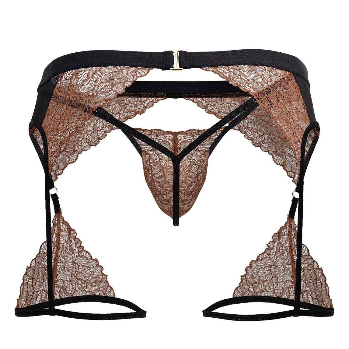 string et porte jarretelles moreyo terracotta 5