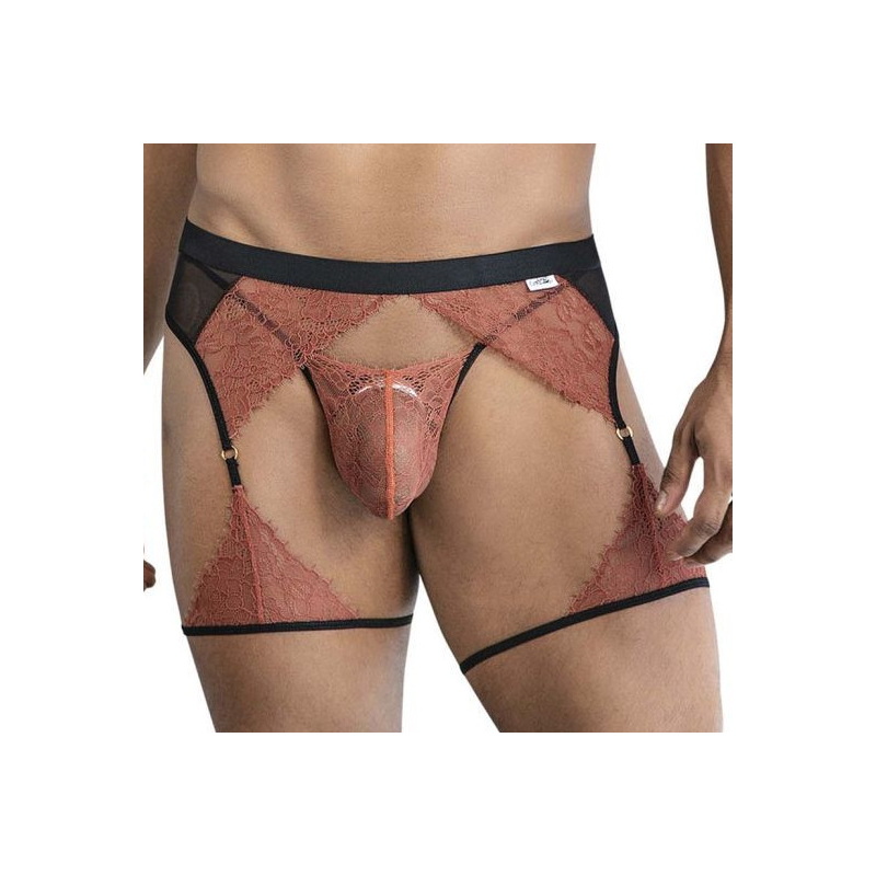 string et porte jarretelles moreyo terracotta