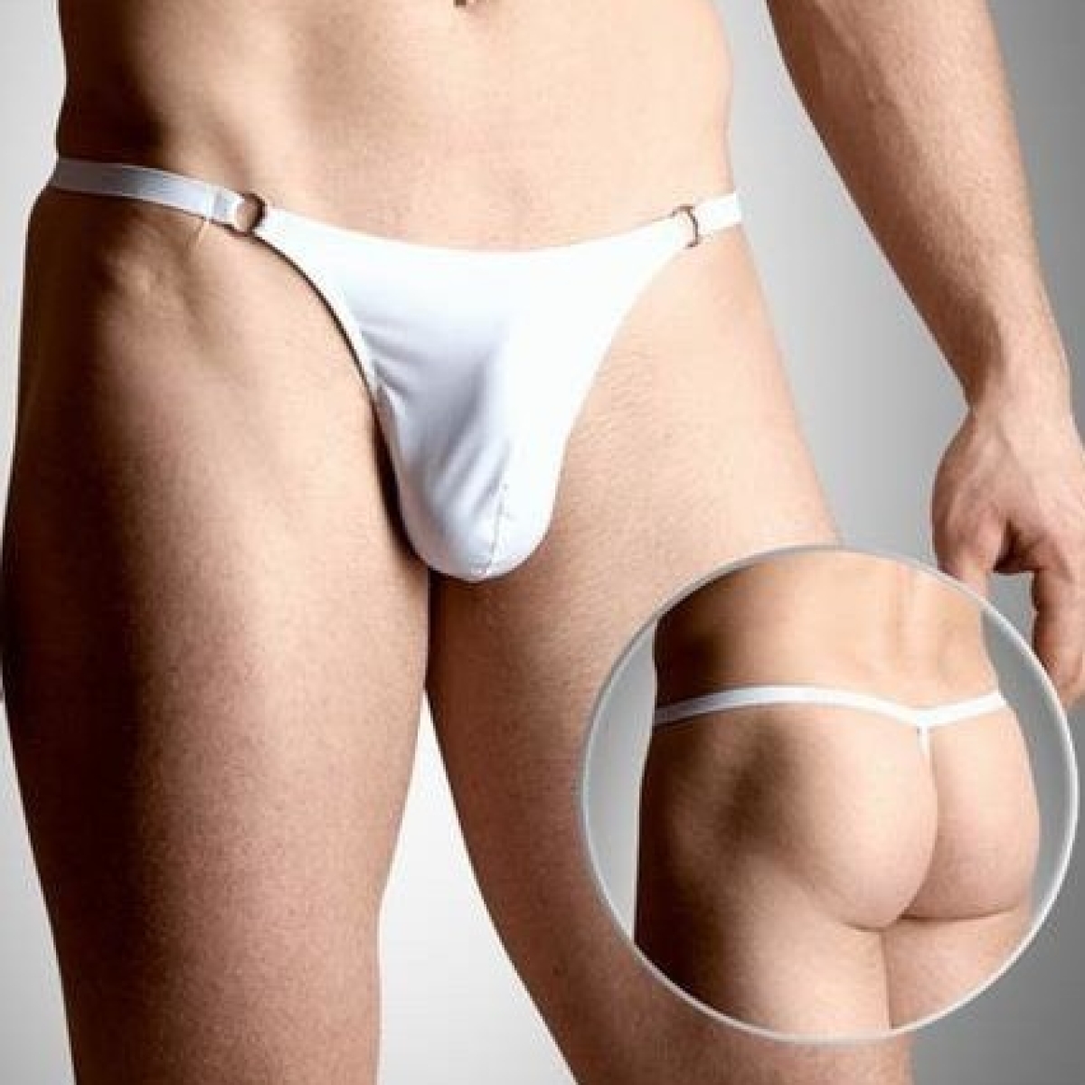 string homme lack blanc