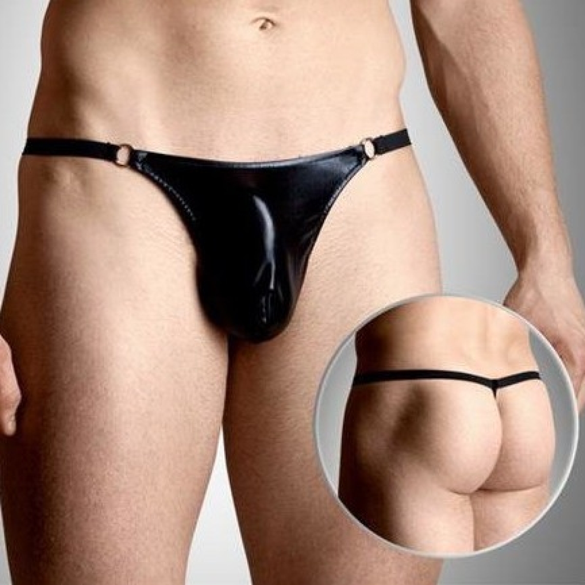 string homme lack noir