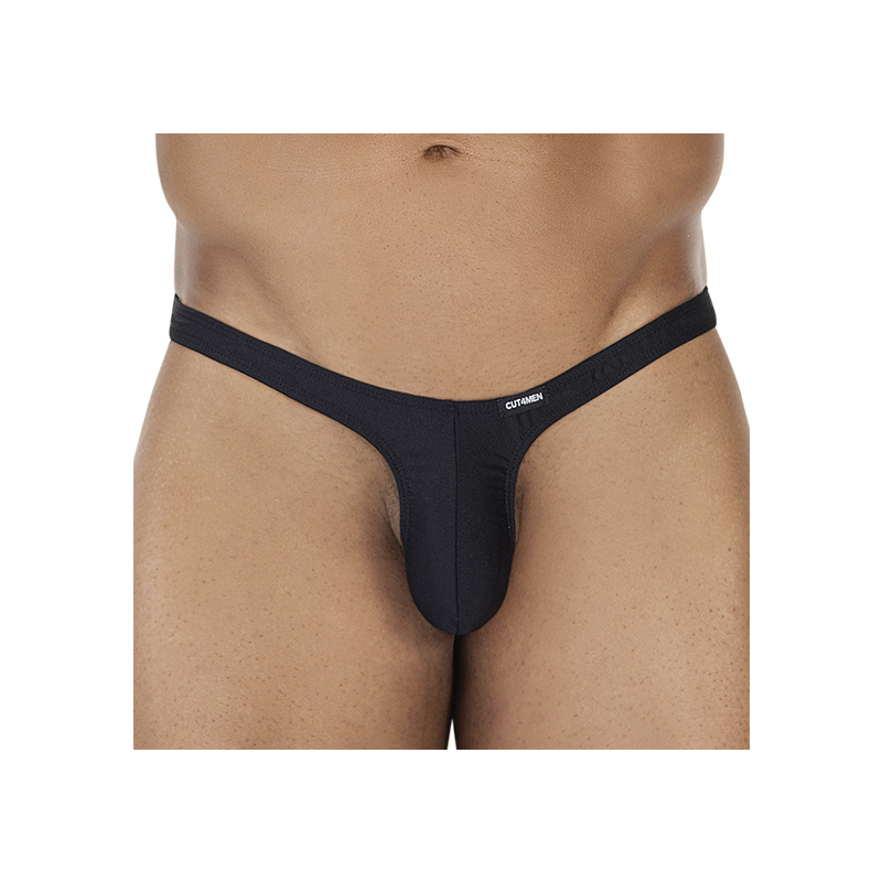 string micro thong noir