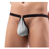 string mini stretch gris
