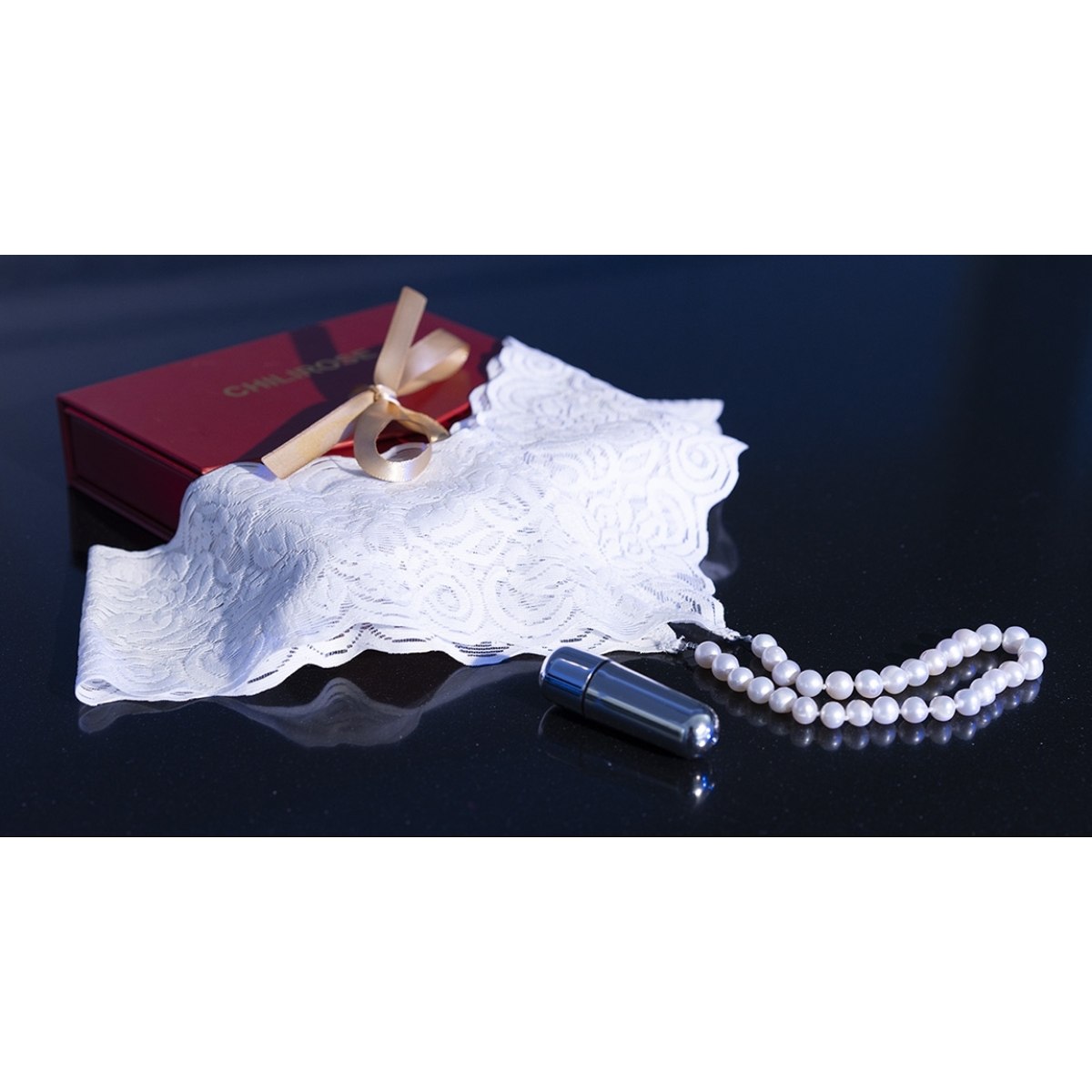 string perle izia mini vibro blanc 1