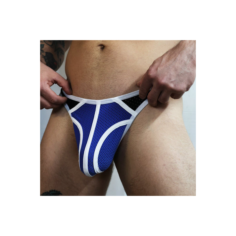 string retro remix bleu
