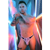 string retro remix gris 10
