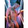 string retro remix gris 2