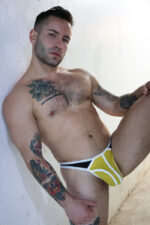 string retro remix jaune 5