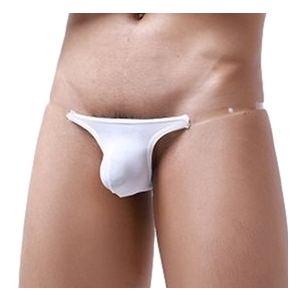 string sexy just mini blanc