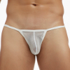 string visibly blanc paillete