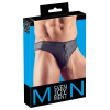 string zip fetish noir 7