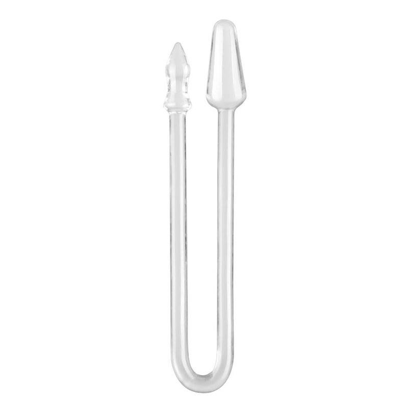 super-long-double-head-anal-plug-clear super long double head anal plug clear