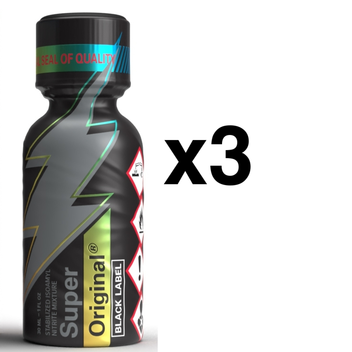 super original black label 30ml x3