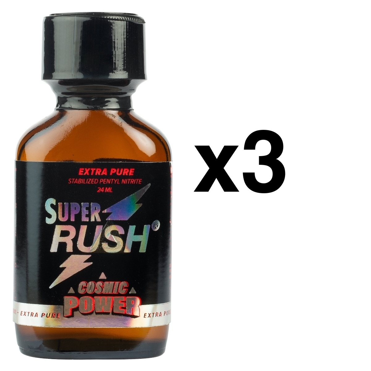 super rush black label cosmic power 24ml x3