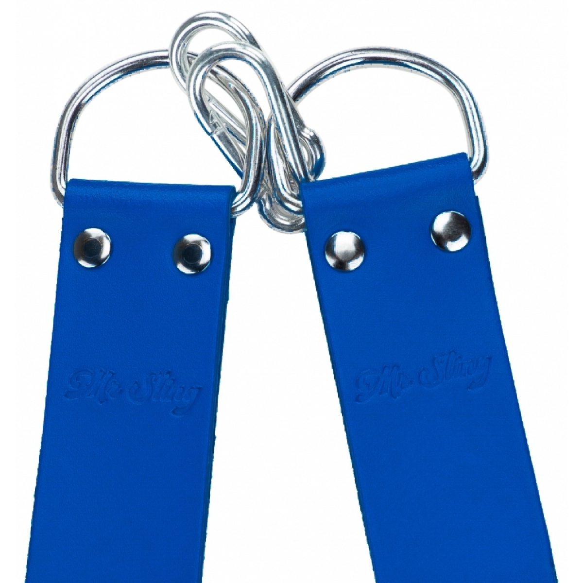 supports pieds en cuir pour sling bleu 2