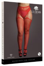 suspender rhinestone pantyhose red osx 4