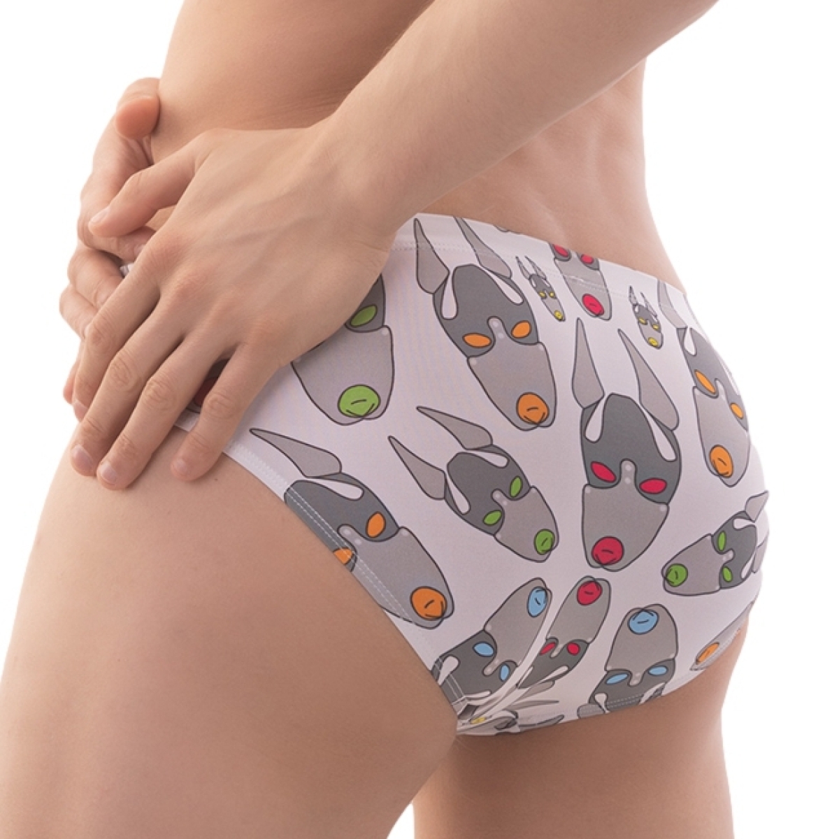 swim brief fetish dog blanc 1