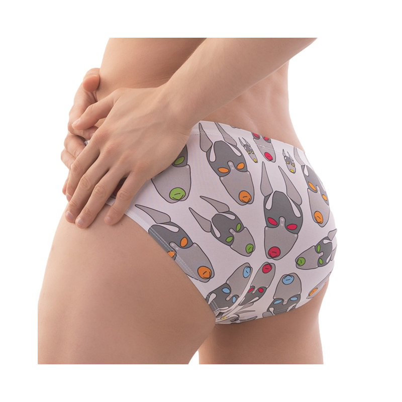 swim brief fetish dog blanc 1