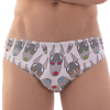 swim brief fetish dog blanc