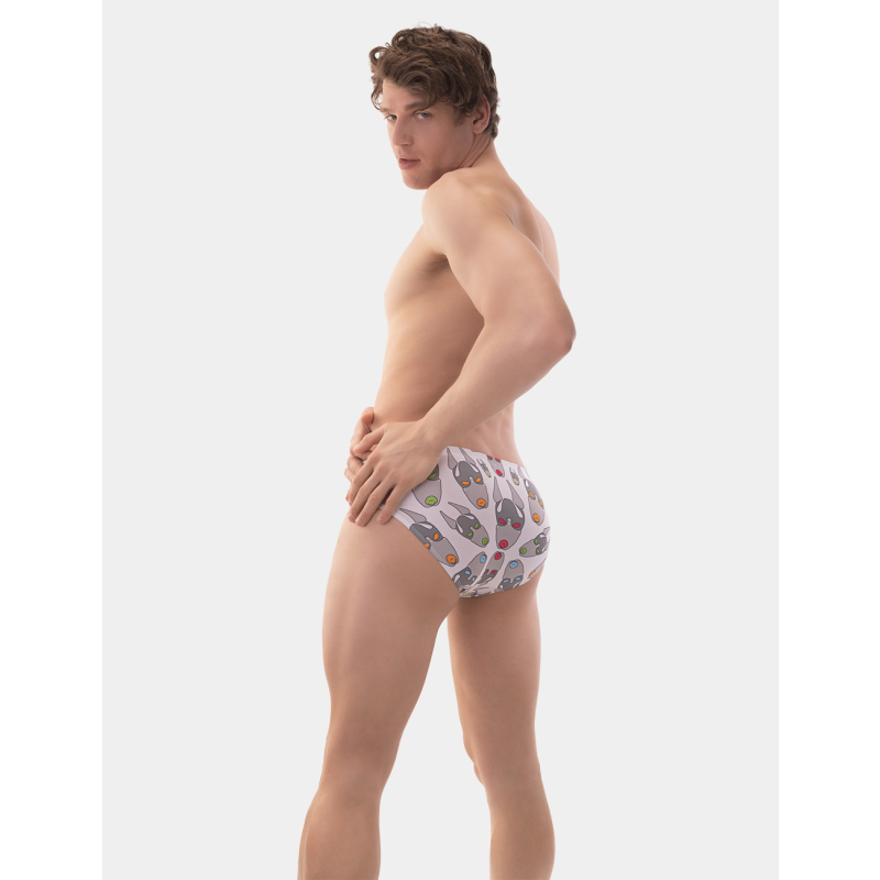 swim brief fetish dog blanc 6