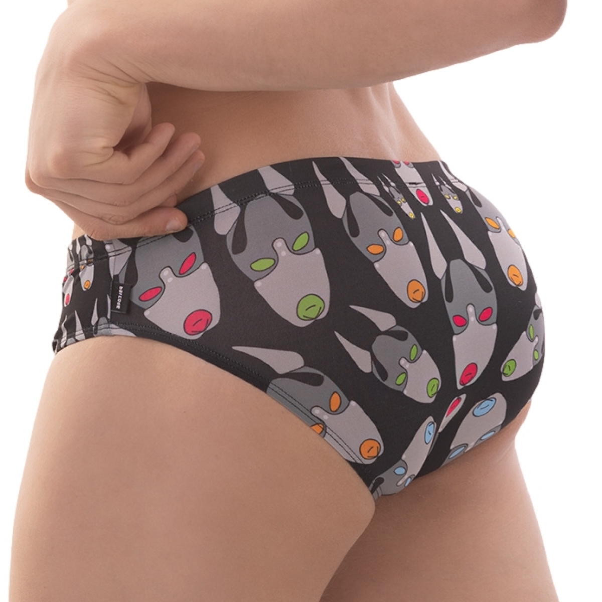 swim brief fetish dog noir 1